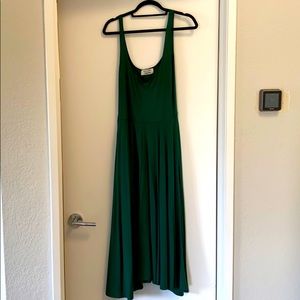 Reformation Emerald Dress